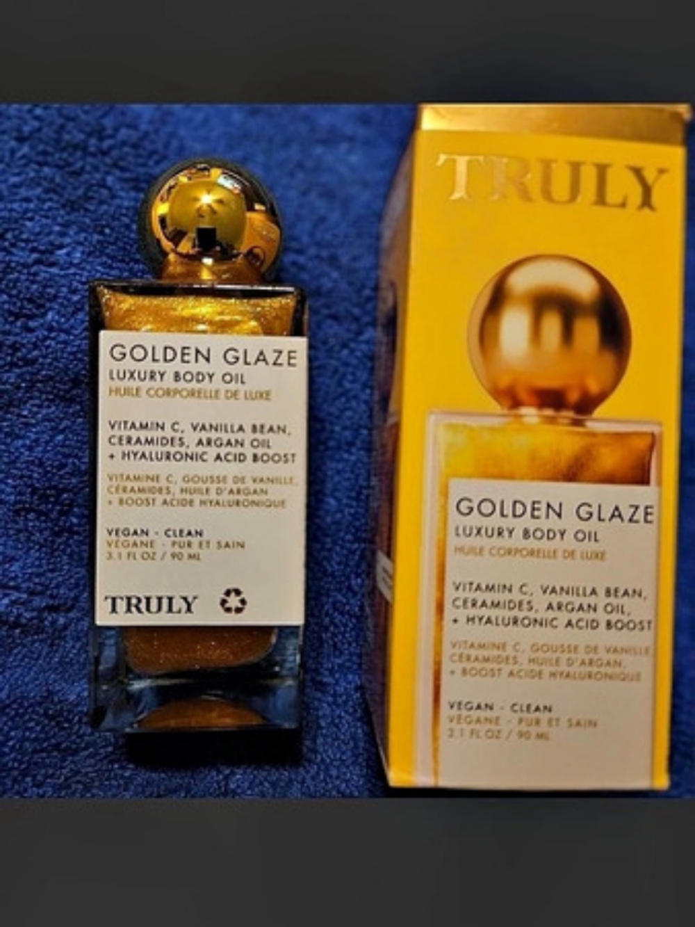 TRULY Golden Glaze Body Butter Gold NWT